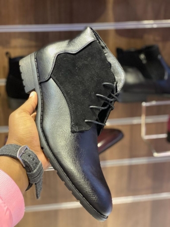Black Chelsea boots shoes for Men Size 40-44