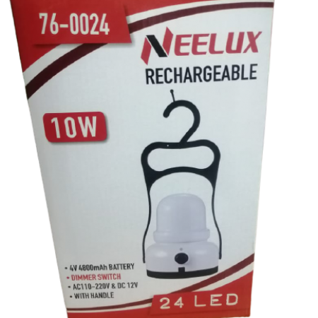 10W rechargeable Neelux 24 LED lamp 76-0024 