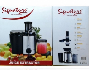 Signature quality Juice extractor 400watts
