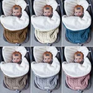 Warm and comfortable baby sleeping bags 68cm by 38cm