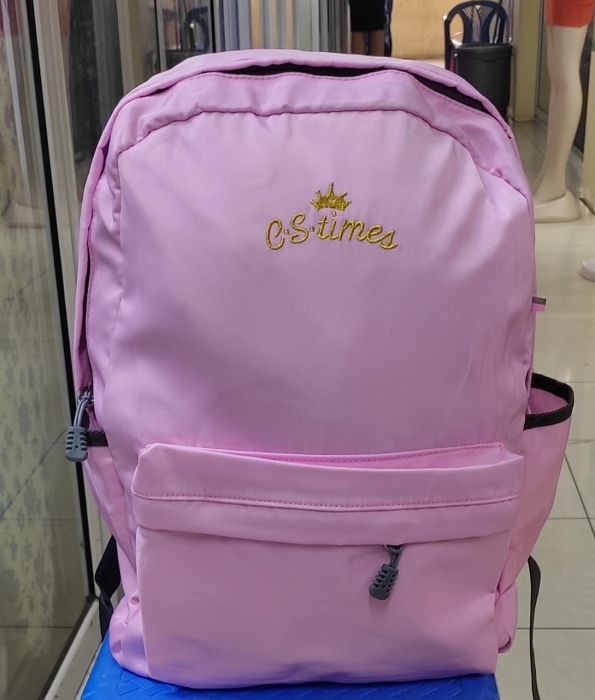 pink quality backpack