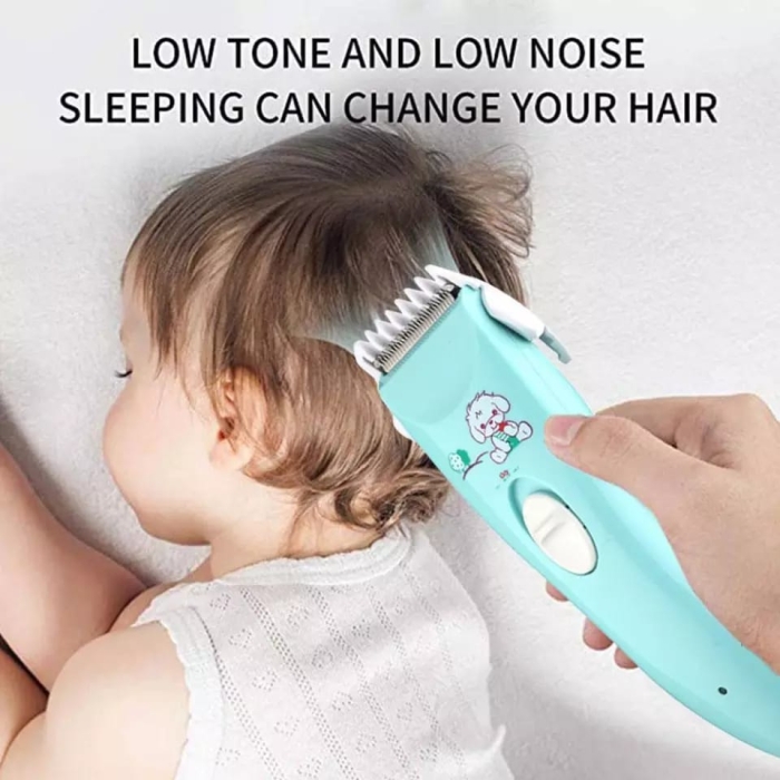 High quality silent baby hair clipper Electric rechargeable and trimmer instant delivery