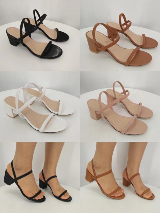 Classy Strappy Mules Slip-On Slide Heeled Mule Sandals Heels, Square Toe, Rubber Outsole ladies sandals ladies open shoes Sizes 36 to 41