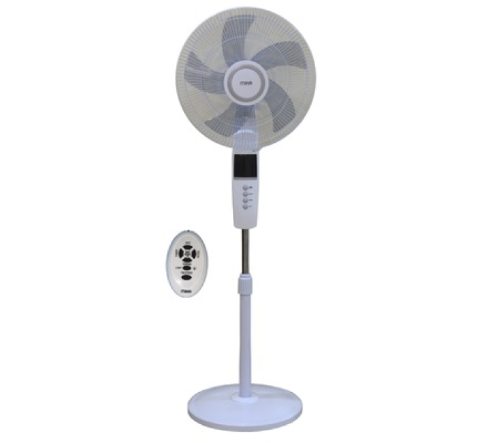 Buy New And Affordable MIKA Stand Fan 16″, With Remote- MFS1643R/WS