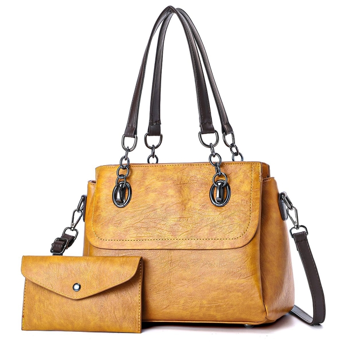 Order New italiana classy leather handbags with an id perse