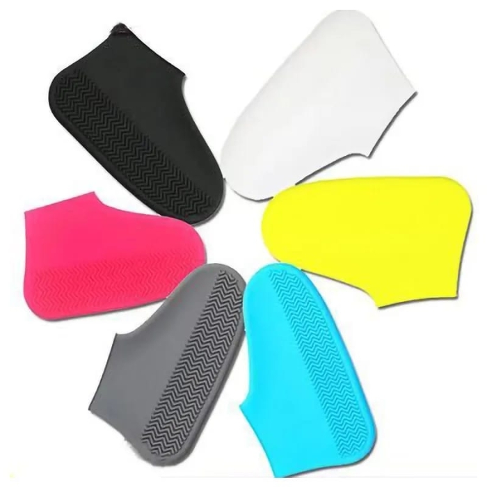 New Thickened Unisex Silicone Shoe Cover// Reusable Silicone Shoes Covers Rain Boots Cover, Non-Slip Water Resistant Overshoes Rubber Rain Shoe Cover Protectors for Kids, Men, Women
