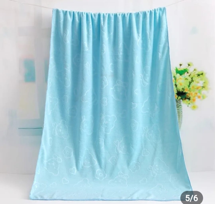 microfibre towels Available... size 70*140 cm  [blue]