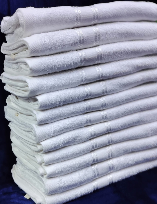 Order our amazing latest  quality white cotton  towels Large 90x165cm