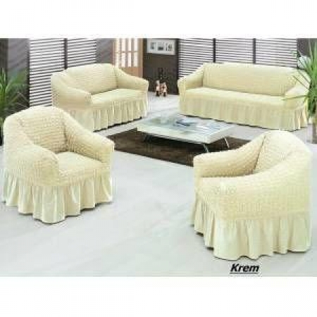 Cream Fashion Stretchable Sofa Seat Covers Seven Sitter- 3+2+1+1 in Nairobi
