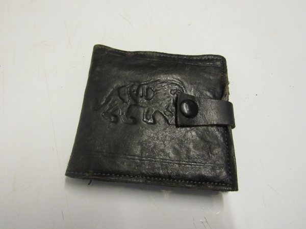 Rabbit leather wallet