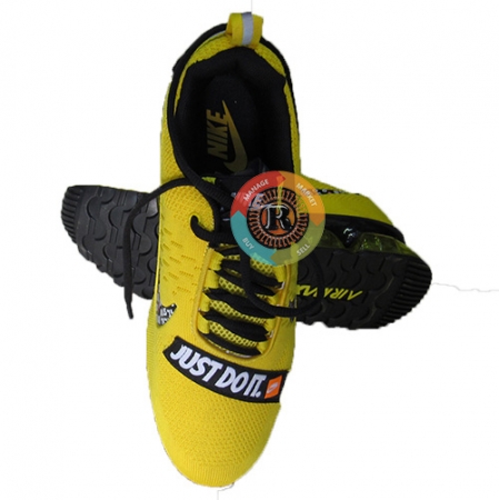 Just_do_it_yellow_Nike shoe