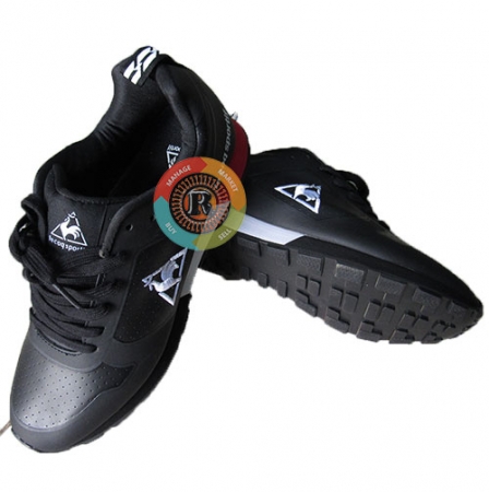 black_lecoq_sport shoes