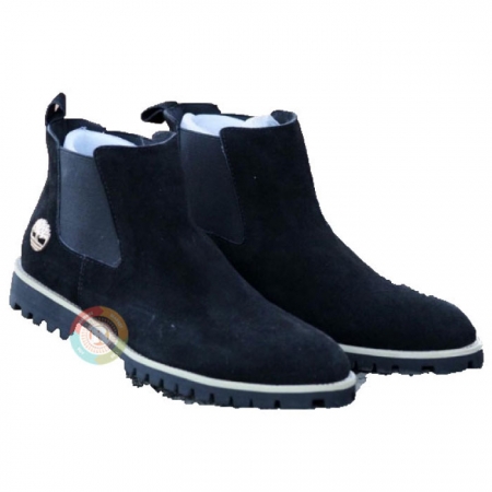 Black Timberland quality Chelsea boots