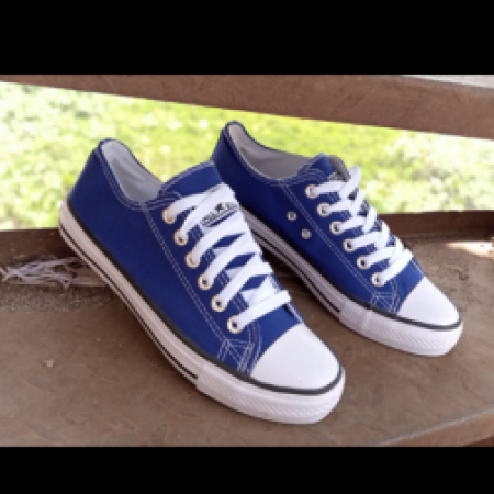 Blue converse white laced Nort | Order from Rikeys faster and cheaper