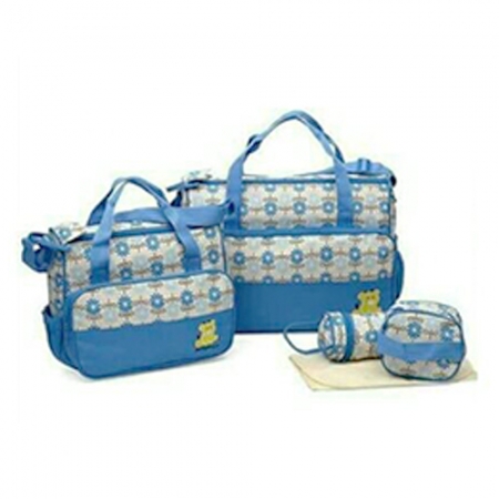 Light Blue Baby Diaper Bag