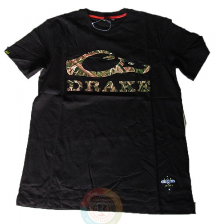 Black Slim Fit Drake T-shirt