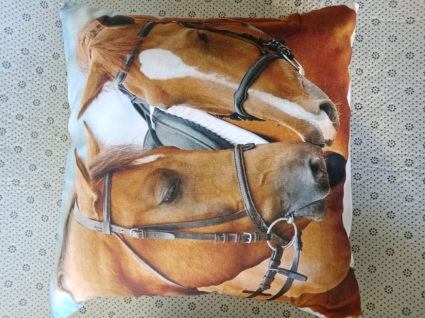 Horse high quality animal throw pillow