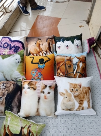 Animal super soft throw pillows