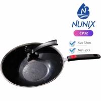 32 cm non stick  wok deep fryer Nunix CP32