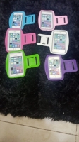 Universal phone armband colours Black, Pink & Blue, grey white