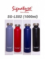 1ltre unbreakable stainless steel SG-LS02 Signature thermos flask