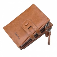 Baellerry Small Brown Leather Women Wallets