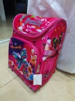 Butterfly Pink luxurious big kids bag School backpack