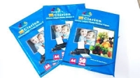 Clarion Glossy Inkjet Photo Sticker Paper A4 50 Sheets