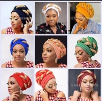 Beautiful classy women head bonnet Quality Head Wrap