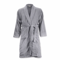 Grey Bathroom Adult robe available in all sizes