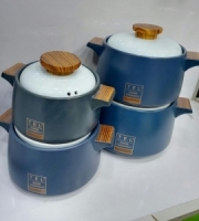 2000ml TEL Casserole Ceramic Cookware Pots 
