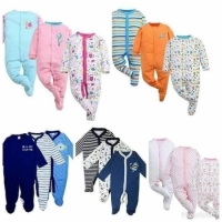 Soft Durable Sleep Suits Baby Rompers