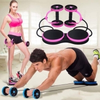 Multifunctional Abdominal Wheel Fitness Exercise Trainer BTC Advance Revolex Xtreme ABs Roller for Abdominal Training 
