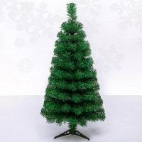 4ft Plain Artificial Christmas tree Green