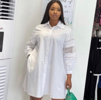 women classy shirt dress