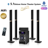 nunix 5.1 home theatre system 9090A LEFT 9090B RIGHT  this are 5.1ch , Bluetooth enabled, FM ,usb and SD card enabled. Hometheater systems