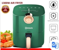 4.3L Dessini Italy Electric Air Fryer Timer Oven Cooker Nonstick Roast Grill Bake Machine