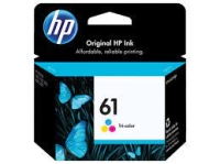 HP 61 Tri-color Original Ink Cartridge (CH562WN)