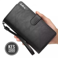 Baellerry high quality black Leather Women Wallets