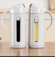 white Automatic Oil dispensers  No spill,no mess