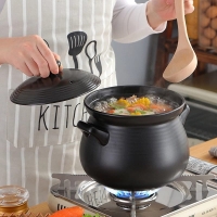 quality black cooking pot 
