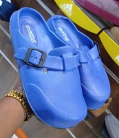 light quality blue crocs 