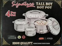 4 pcs stainless steel hotpot signature hot pot