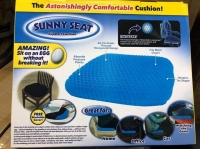 High quality Sunny seat support Cushion for those long seating hours at home, office, car, movie theaters, with free washable cover
