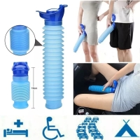 750ml Emergency pee bottle For adults and kids, shrinkable and leak proof