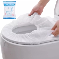 10 pieces Disposable toilet seat covers Travel waterproof toilet seat covers