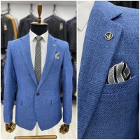 Boss Mens Sport Coats Casual Blazer Jacket Slim Fit Lightweight One Button Suit Jacket