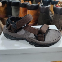 Chocolate brown summer men sandals High quality light Teva open shoe size 40 - 45 normal fittings