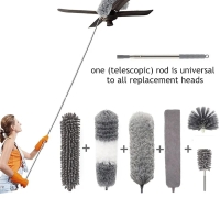 kHelfer Microfiber Feather Duster with Extendable Pole, 110