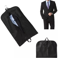 Generic Waterproof/1Pcs Dustproof Hanger Coat Clothes Garment Suit Cover Storage Bags Clothes Storage Case Clothing Covers